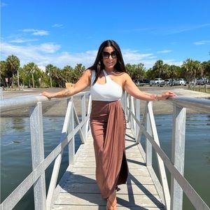 Small white shape wear bodysuit